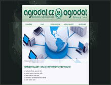 Tablet Screenshot of agrodat.cz